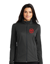 Ladies Active Soft Shell Jacket / Black / North Landing Elementary School Staff