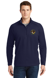 Fleece 1/4-Zip Pullover Sweatshirt / Navy / NPASE Ship Store
