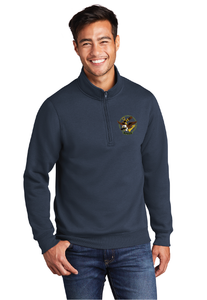 Fleece 1/4-Zip Pullover Sweatshirt / Navy / NPASE Ship Store