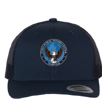 Snapback Trucker Cap / Navy / NPAC Norfolk