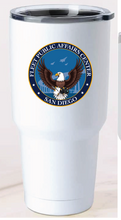 32oz Stainless Steel Tumbler / White / FLTPACEN San Diego