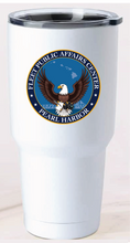 32oz Stainless Steel Tumbler / White / FLTPACEN Pearl Harbor