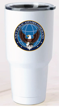 32oz Stainless Steel Tumbler / White / NPAC HQ