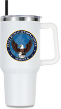 40oz Stainless Steel Tumbler / White / FLTPACEN Norfolk