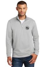 Performance Fleece 1/4-Zip Pullover Sweatshirt / Silver / FLTPACEN Norfolk