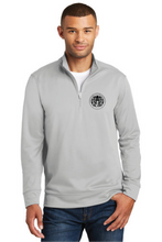 Performance Fleece 1/4-Zip Pullover Sweatshirt / Silver / NPAC HQ