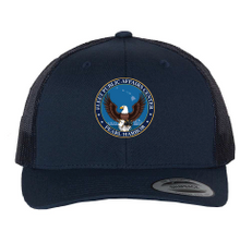 Snapback Trucker Cap / Navy / FLTPACEN Pearl Harbor