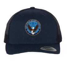 Snapback Trucker Cap / Navy / NPAC HQ