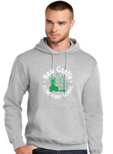 Core Fleece Pullover Hooded Sweatshirt (Youth & Adult) / Ash / New Castle Elementary School