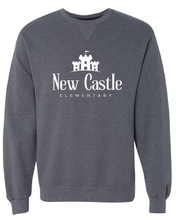 Crewneck Sweatshirt / Charcoal / New Castle Elementary School Staff