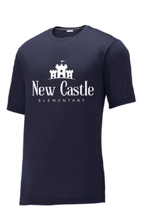 Cotton Touch Tee / Navy / New Castle Elementary School Staff