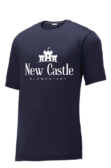 Cotton Touch Tee / Navy / New Castle Elementary School Staff