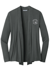 Ladies Concept Open Cardigan / Grey / New Castle Elementary School Staff