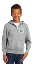 Core Fleece Full-Zip Hooded Sweatshirt(Youth & Adult) / Athletic Heather / New Castle Elementary School