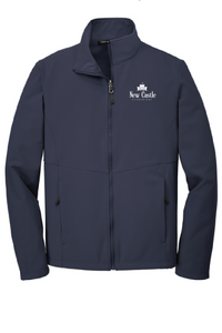 Collective Soft Shell Jacket / River Blue Navy / New Castle Elementary School Staff