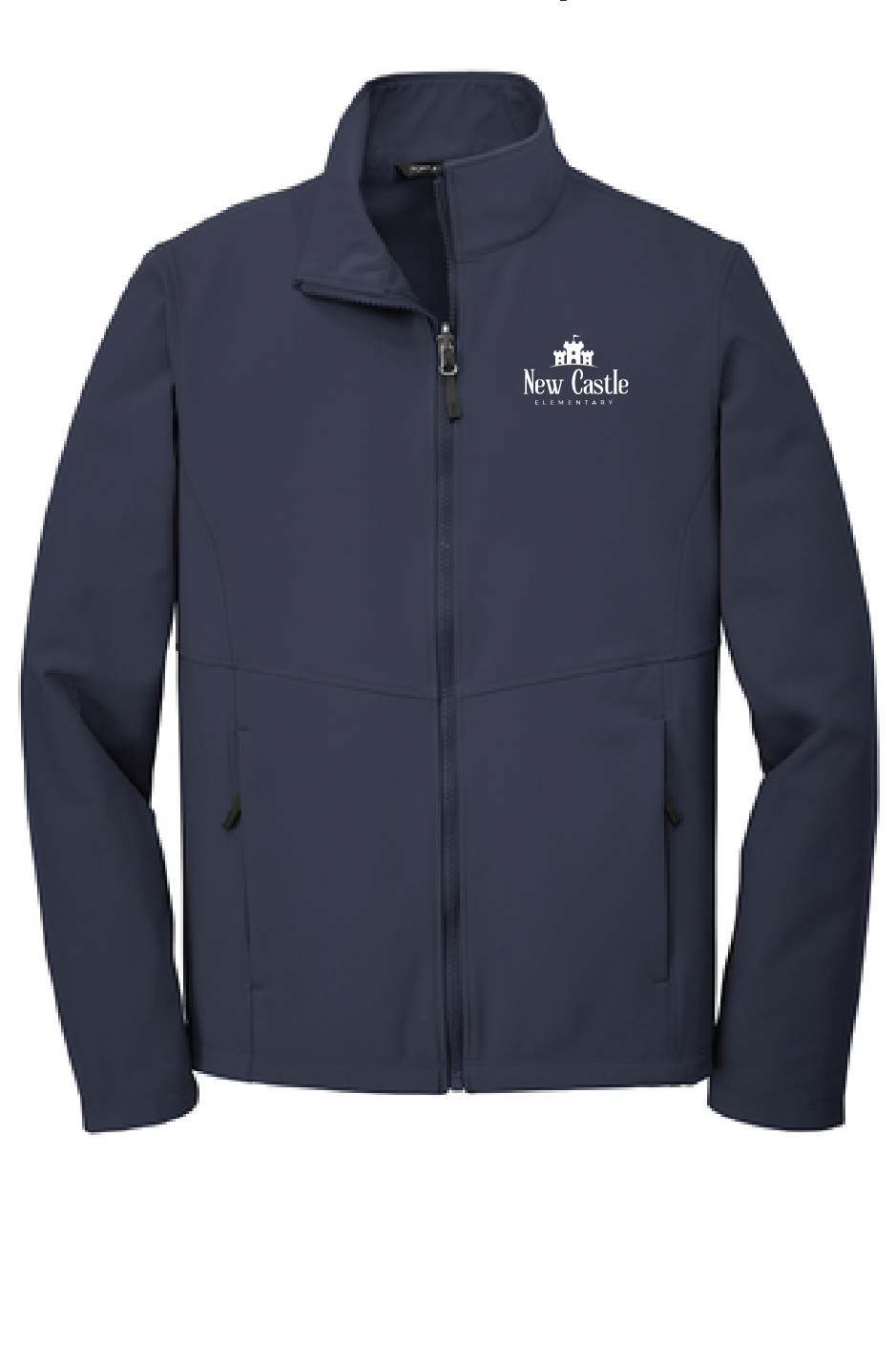 Collective Soft Shell Jacket / River Blue Navy / New Castle Elementary School Staff