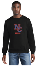 Fleece Crewneck Sweatshirt / Black / Norfolk Collegiate Soccer