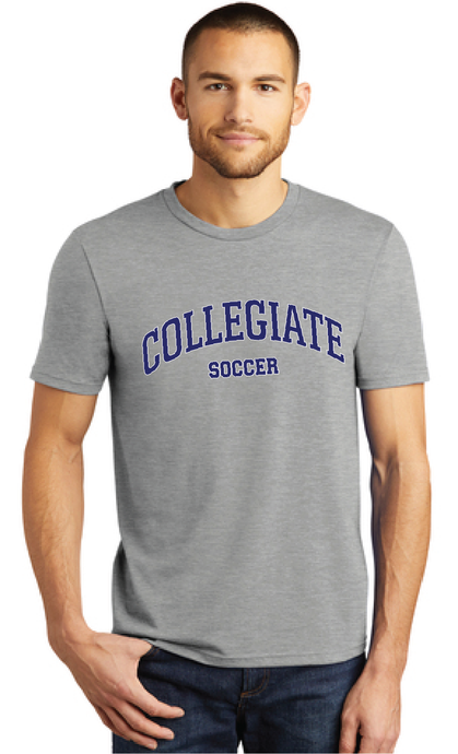 Perfect Tri Tee / Heathered Grey / Norfolk Collegiate Soccer