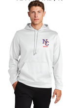 Fleece Hooded Pullover / White / Norfolk Collegiate Soccer