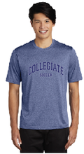 Heather Contender Tee / Heather Royal / Norfolk Collegiate Soccer