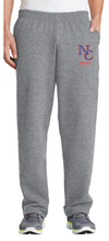 Fleece Sweatpants with Pockets / Athletic Heather / Norfolk Collegiate Soccer