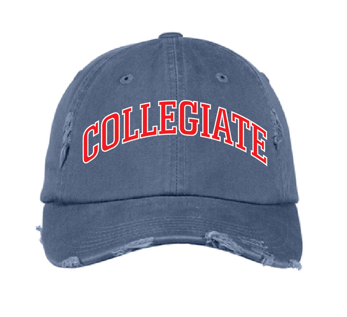 Distressed Cap / Scotland Blue / Norfolk Collegiate Soccer