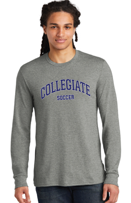 Perfect Tri Long Sleeve Tee / Grey Frost / Norfolk Collegiate Soccer