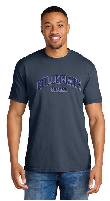 Heavyweight Ring Spun Tee / Midnight / Norfolk Collegiate Soccer