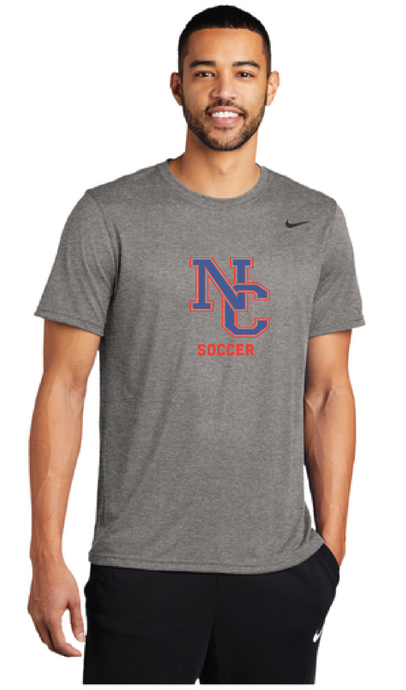 Nike Legend Tee / Heather Grey / Norfolk Collegiate Soccer