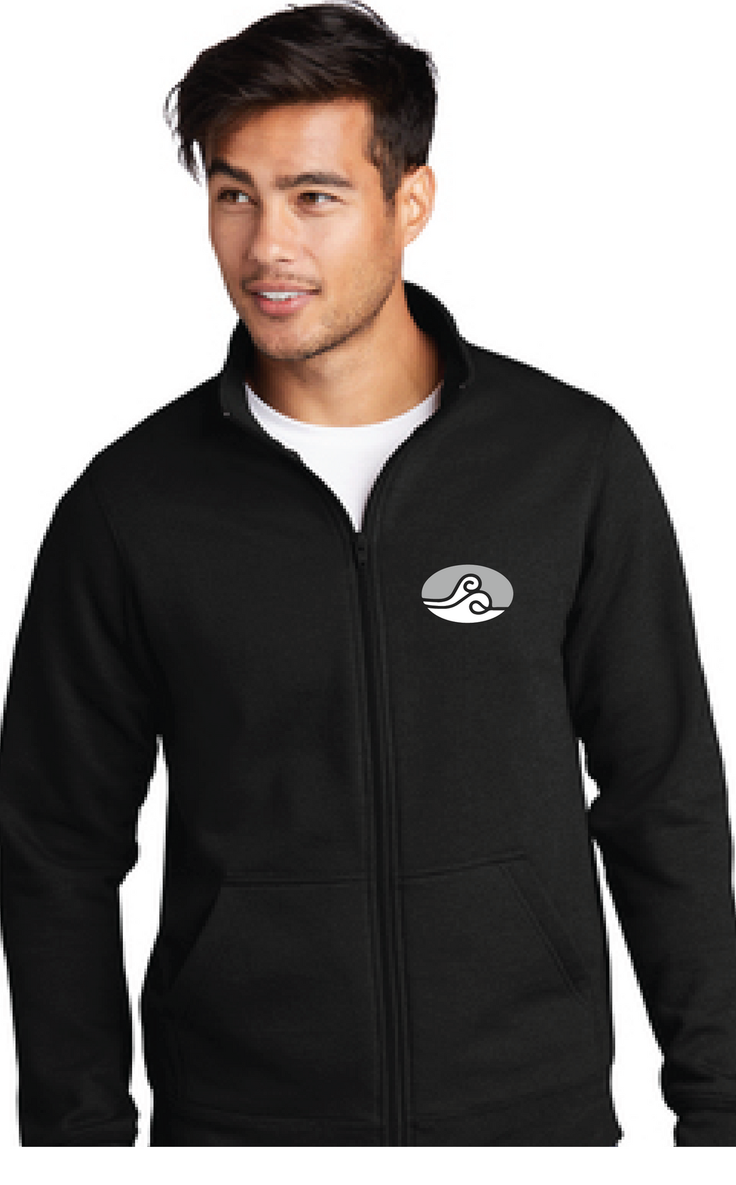 Core Fleece Cadet Full-Zip Sweatshirt / Black / Old Donation School Staff