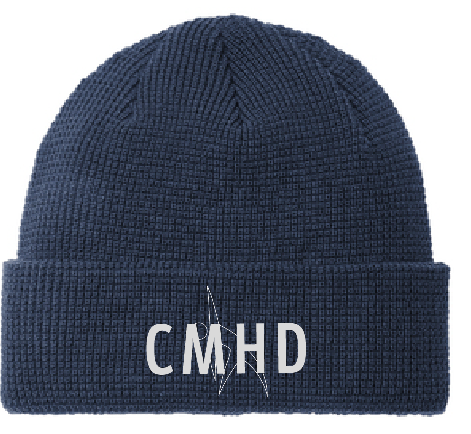 Thermal Knit Cuffed Beanie / Navy / Center for Movement, Health, & Disability