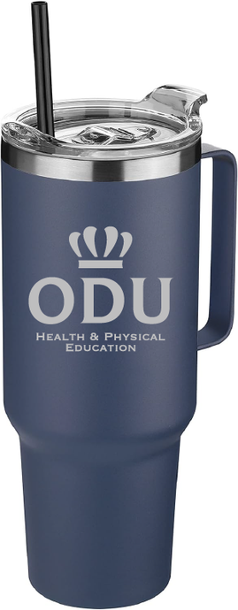 40oz Stainless Steel Tumbler / Navy / ODU Health & PE