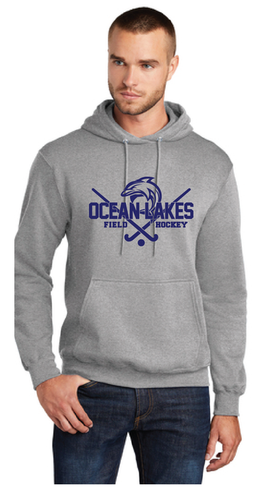 Core Fleece Pullover Hooded Sweatshirt / Athletic Heather / Ocean Lakes Field Hockey