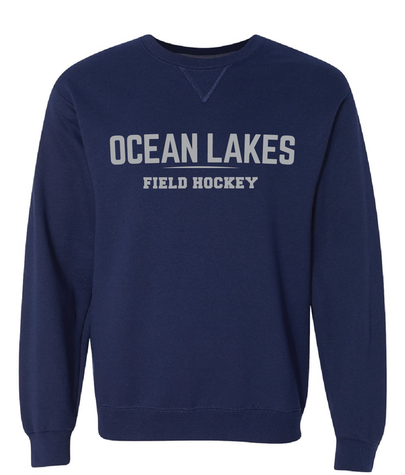 Sofspun Crewneck Sweatshirt / Navy / Ocean Lakes Field Hockey