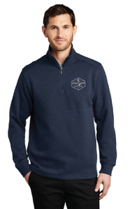 Slub Fleece 1/4-Zip Pullover / Slate Grey / Ocean Lakes Field Hockey