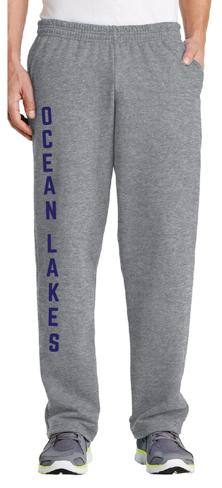 Core Fleece Sweatpant with Pockets / Athletic Heather / Ocean Lakes Field Hockey