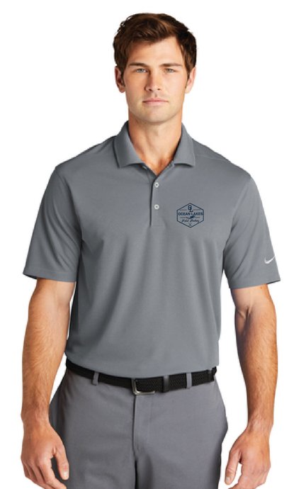 Dri-FIT Micro Pique 2.0 Polo / Cool Grey / Ocean Lakes Field Hockey