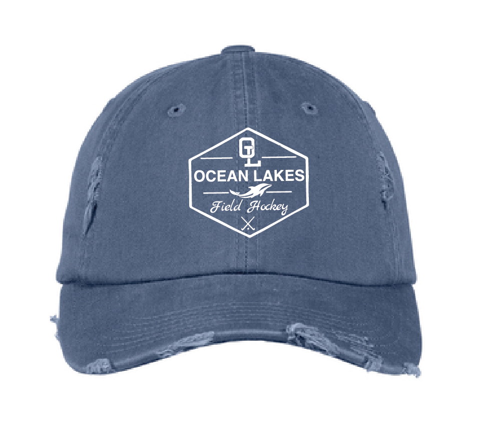 Distressed Cap / Scotland Blue / Ocean Lakes Field Hockey