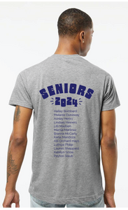 Seniors Triblend Softsytle Tee / Heathered Grey / Ocean Lakes Field Hockey