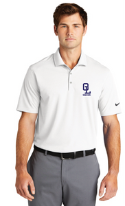 Nike Dri-FIT Micro Pique Polo / White / Ocean Lakes High School Soccer