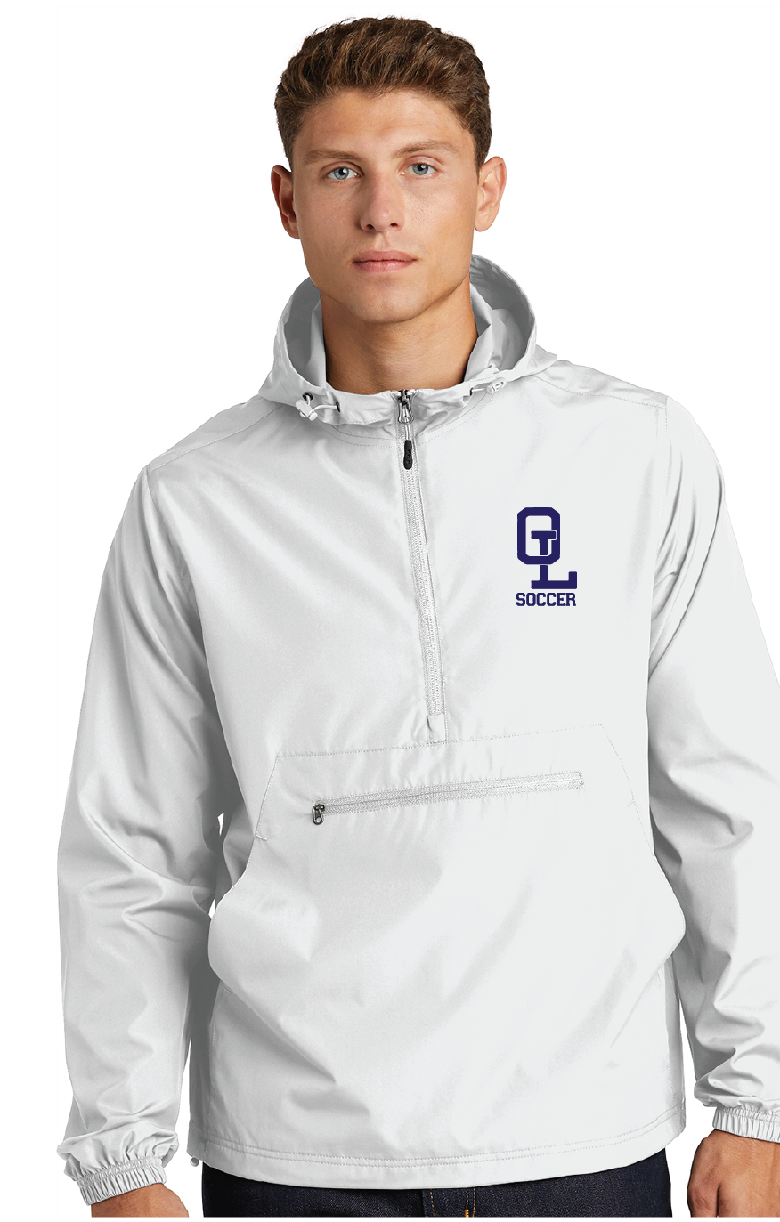 Packable Anorak / White / Ocean Lakes High School Soccer