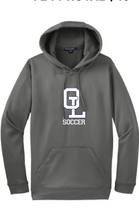 Performance Fleece Hooded Pullover / Dark Smoke Grey / Ocean Lakes High School Soccer