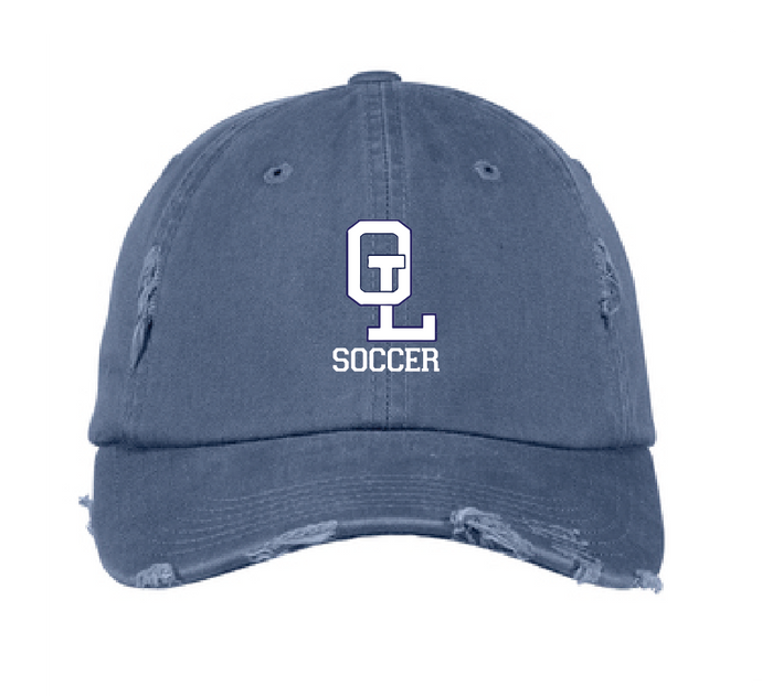 Distressed Cap / Scotland Blue / Ocean Lakes High School Soccer