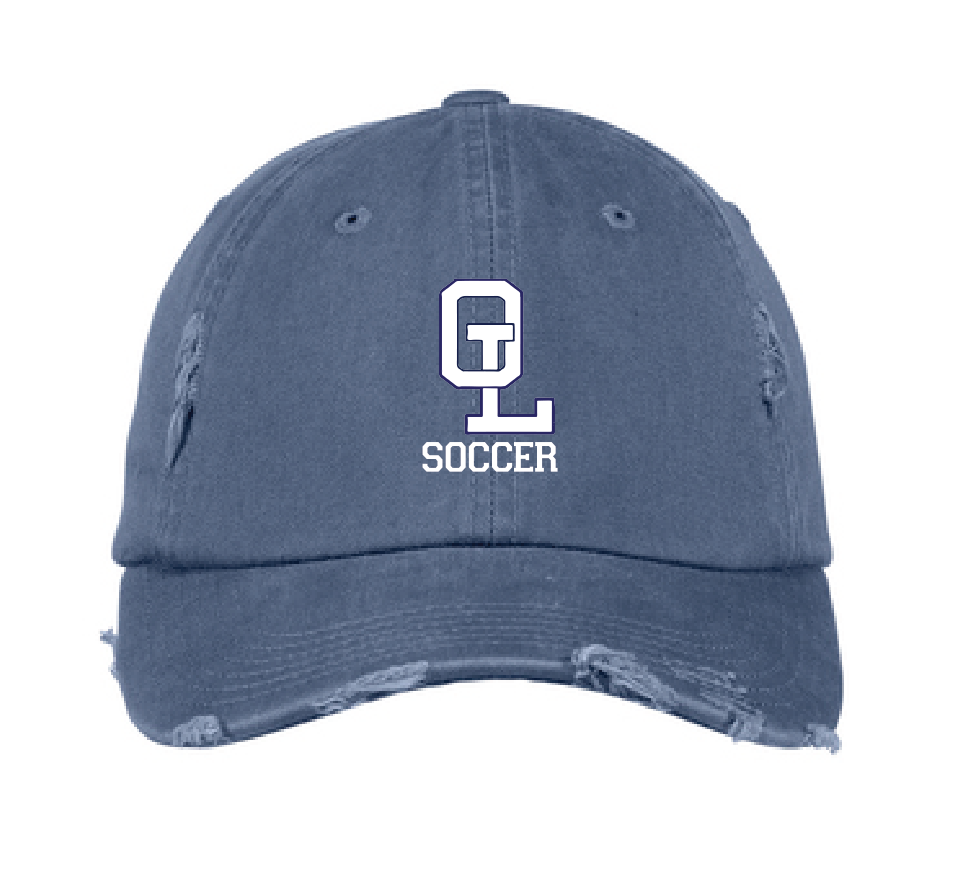 Distressed Cap / Scotland Blue / Ocean Lakes High School Soccer