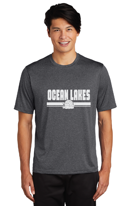Heather Contender Tee / Heather Charcoal / Ocean Lakes High School Water Polo