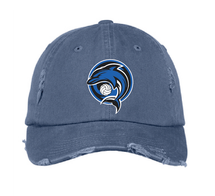 Distressed Cap / Scotland Blue / Ocean Lakes High School Water Polo