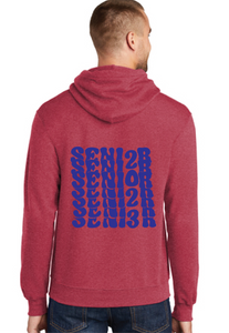 Core Fleece Pullover Hooded Sweatshirt / Heather Red / Princess Anne High School Seniors