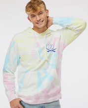 Unisex Midweight Tie-Dyed Hooded Sweatshirt / Tie Dye Sunset Swirl / Princess Anne High School Seniors