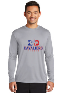 Long Sleeve Cotton Touch Tee / Silver / Princess Anne High School Boys Tennis