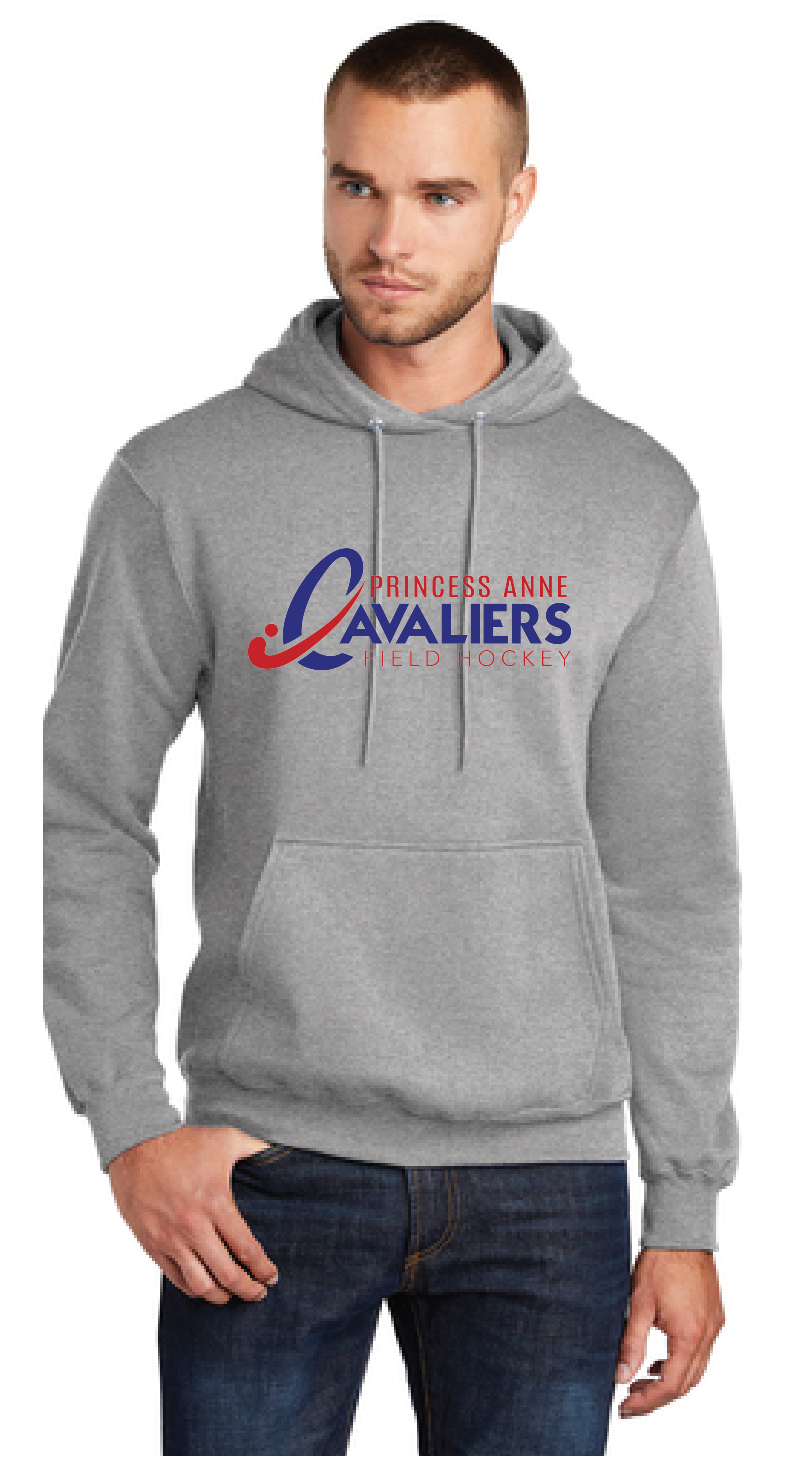 Core Fleece Pullover Hooded Sweatshirt / Athletic Heather / Princess Anne High School Field Hockey